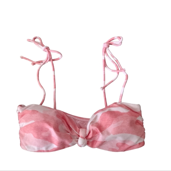 Vix Paula Hermanny Camu Tied Knot Bikini Top & Cheeky Bottom, 8 - Picture 5 of 14